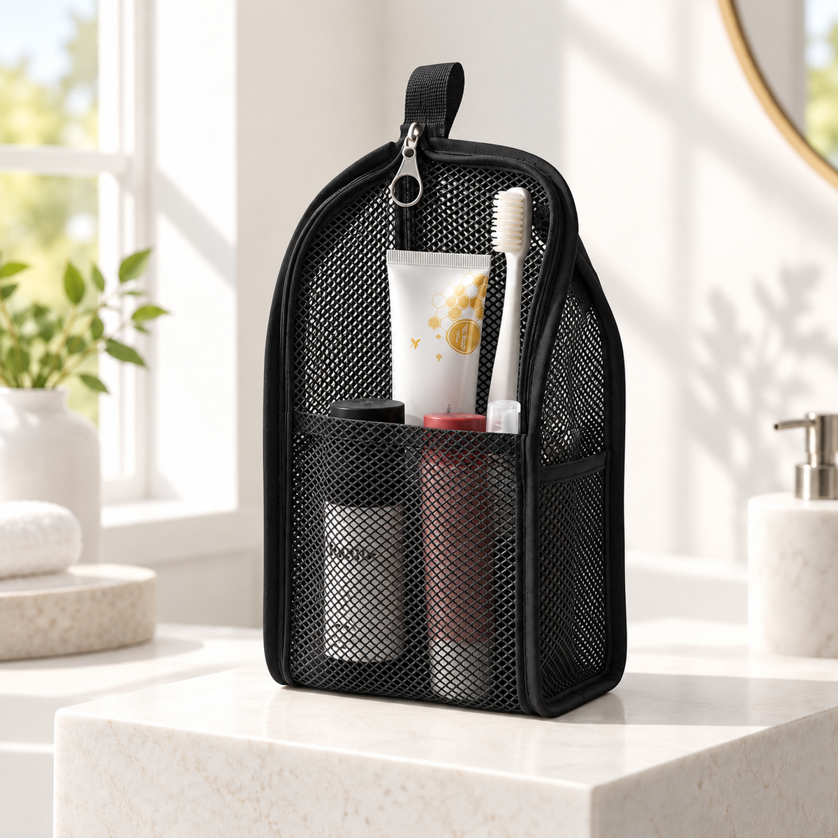 🔥Last Day Buy 1 Get 1 Free 🧳🧼 Portable Lightweight Travel Toiletry Bag – Smart internal dividers, compact EVA build & water‑resistant. Keeps toiletries organised – perfect for trips & gym! ✈️✨