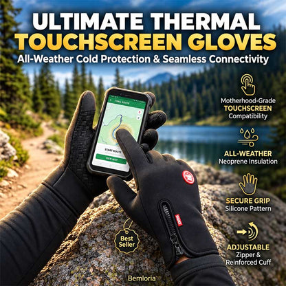 🕰️Last Day 50% OFF ❄️ Waterproof Touchscreen Thermal Gloves