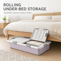 Rolling Under-Bed Storage Box