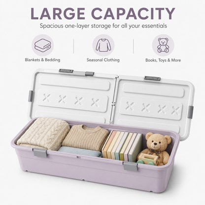 Rolling Under-Bed Storage Box
