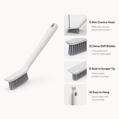 Multi-Purpose Crevice Cleaning Brush