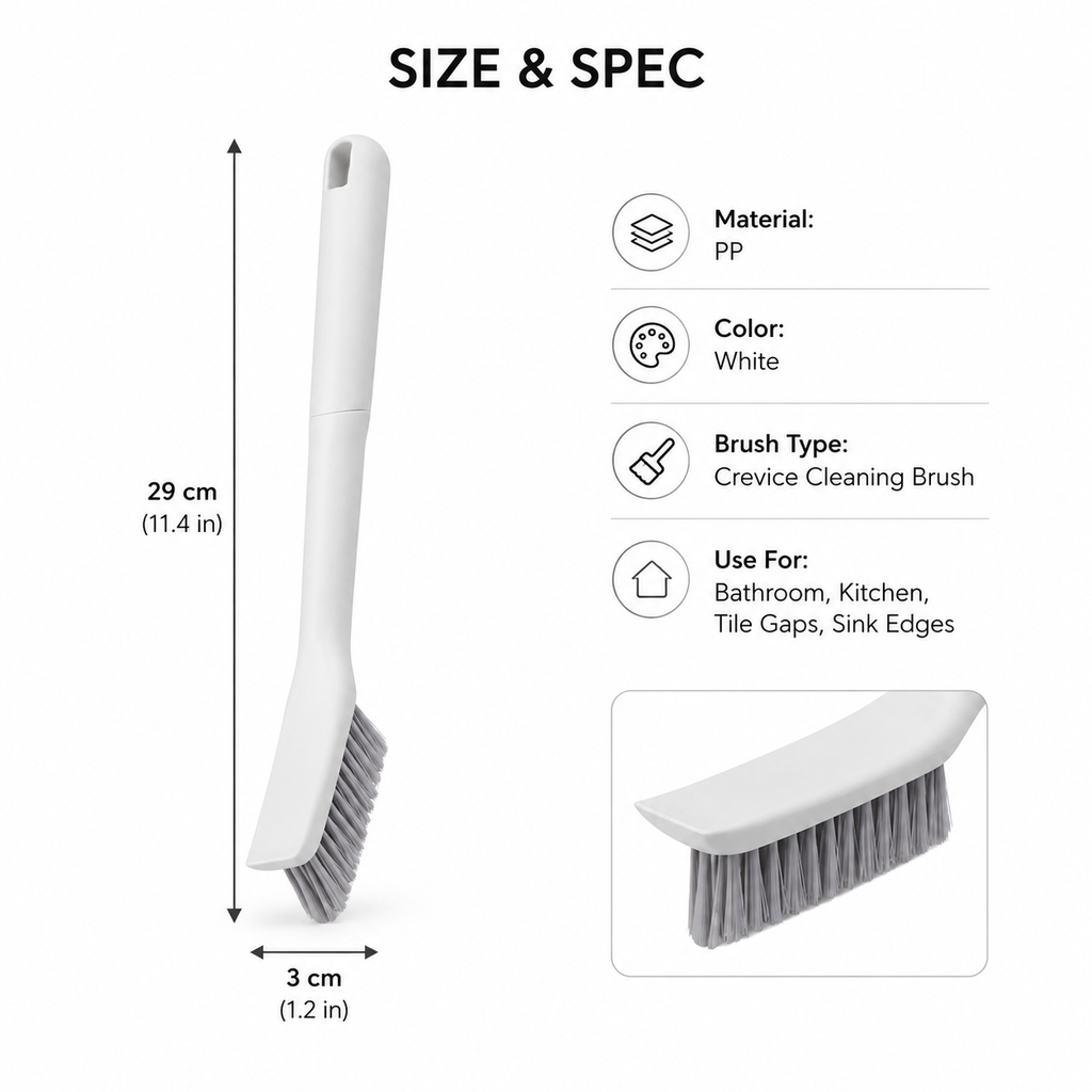 Multi-Purpose Crevice Cleaning Brush