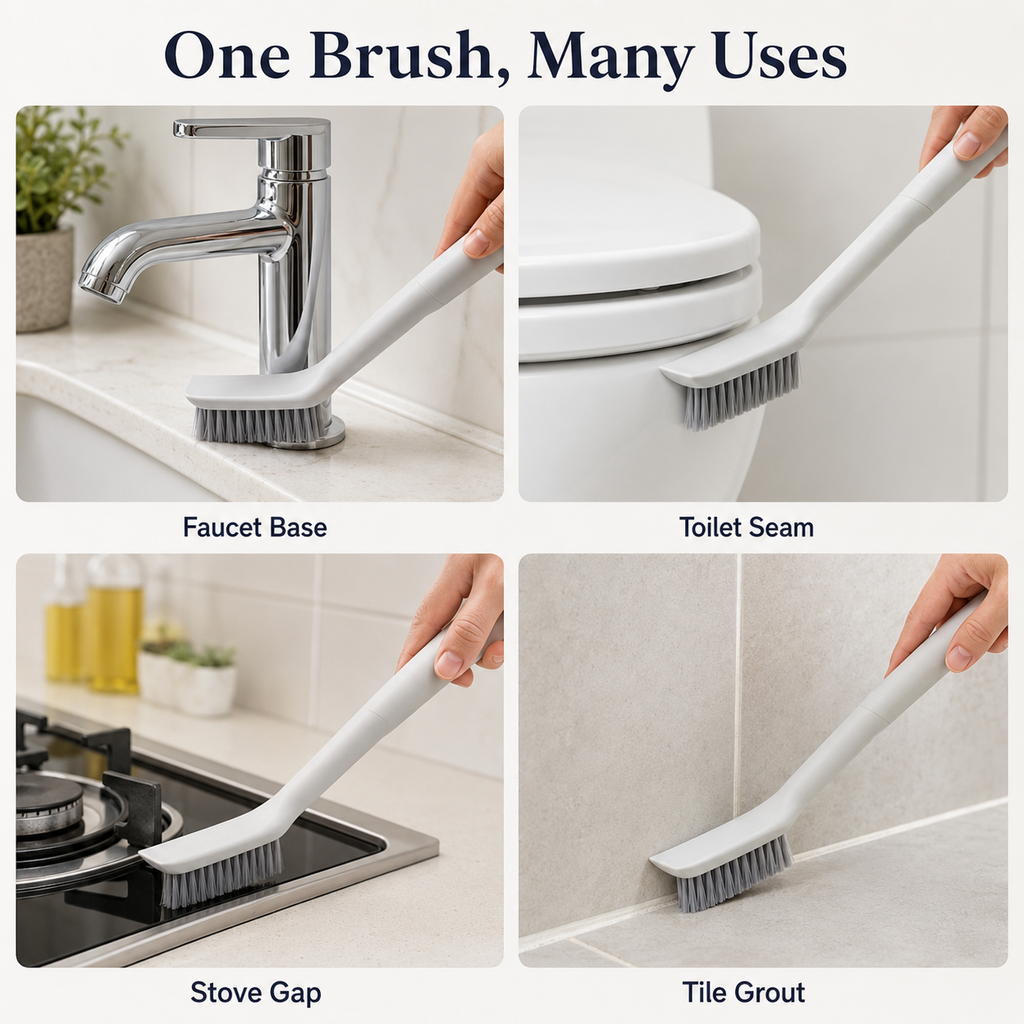 Multi-Purpose Crevice Cleaning Brush