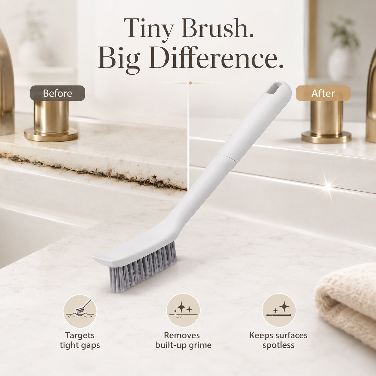 Multi-Purpose Crevice Cleaning Brush