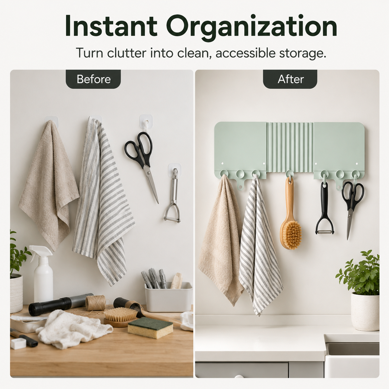Foldable Kitchen Sink Splash Guard