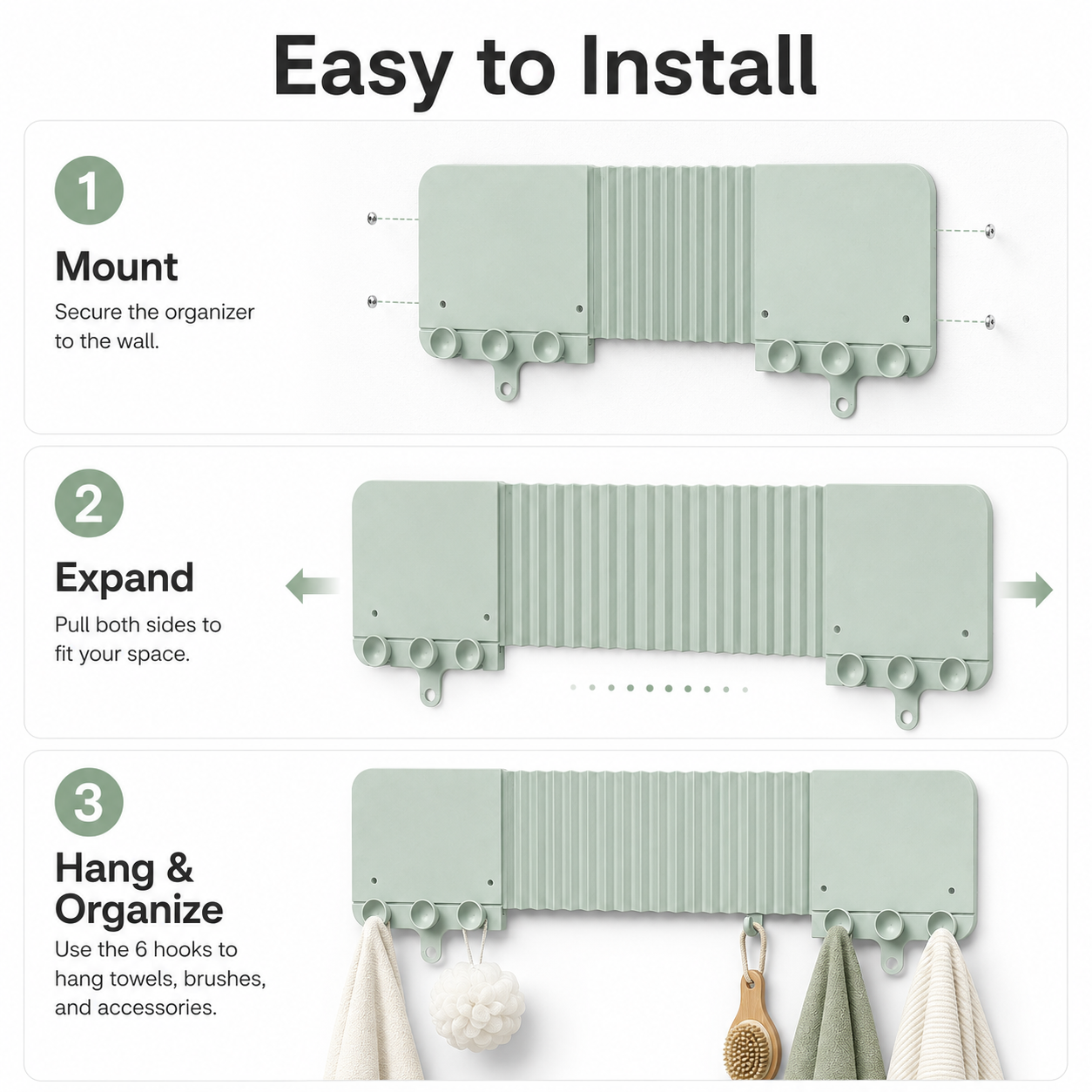 Foldable Kitchen Sink Splash Guard