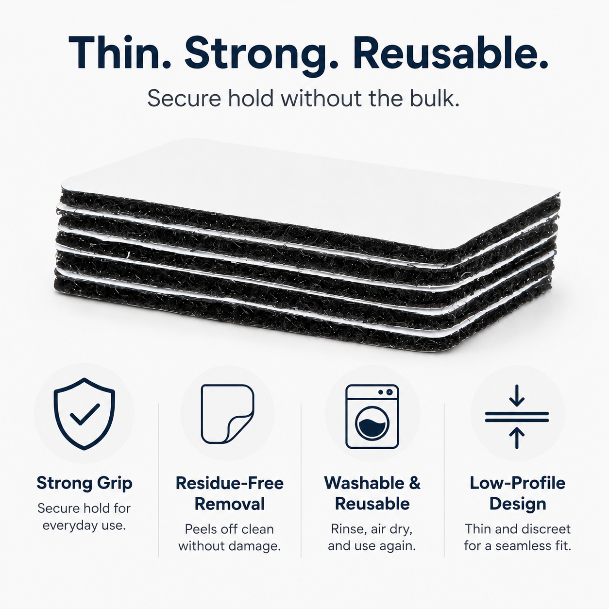 Reusable Anti-Slip Sofa &amp; Rug Gripper Pads
