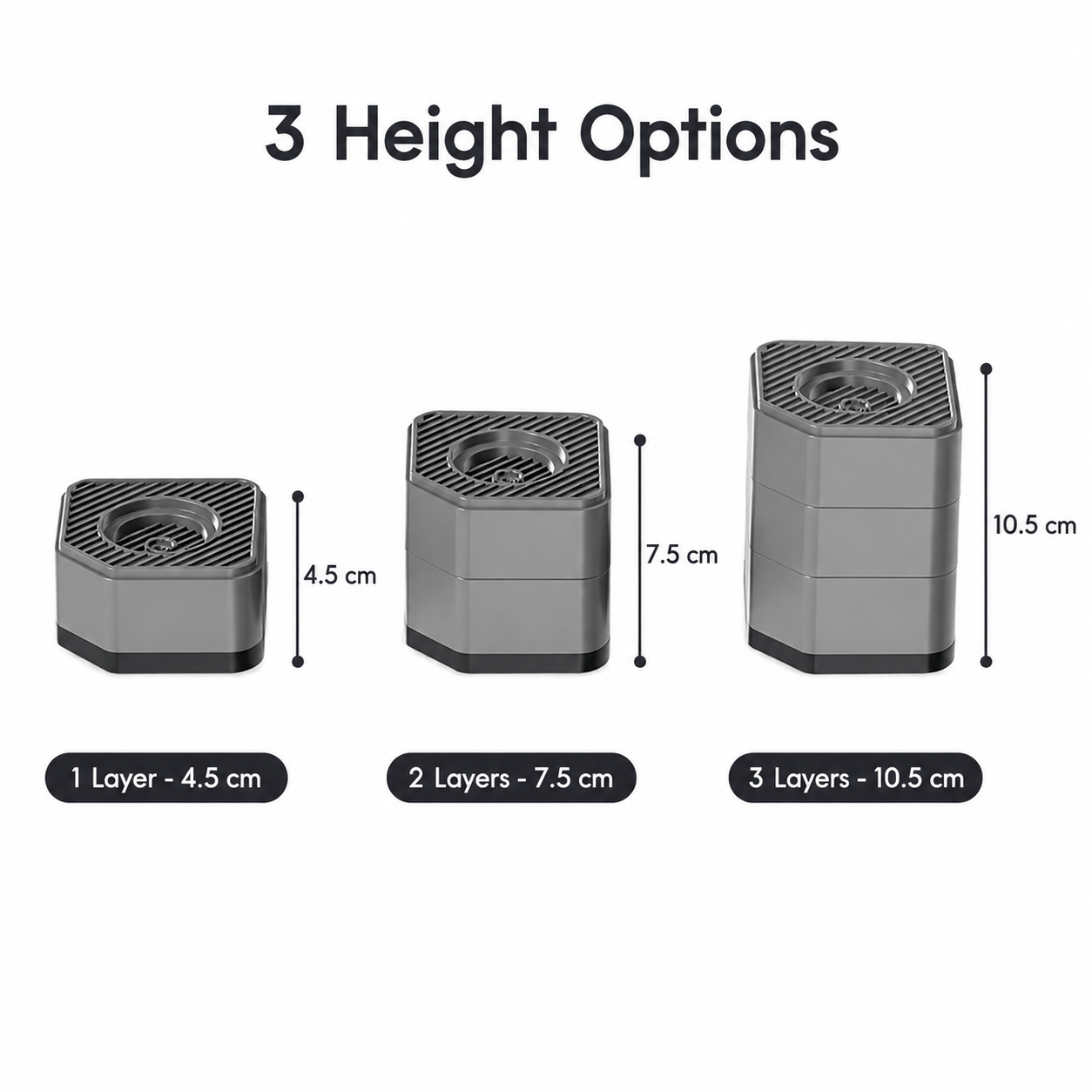 Adjustable Appliance Riser Pads