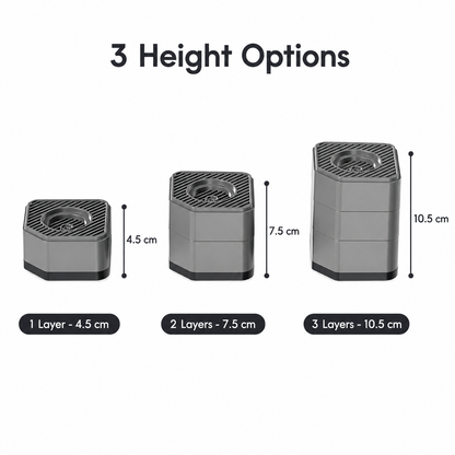 Adjustable Appliance Riser Pads