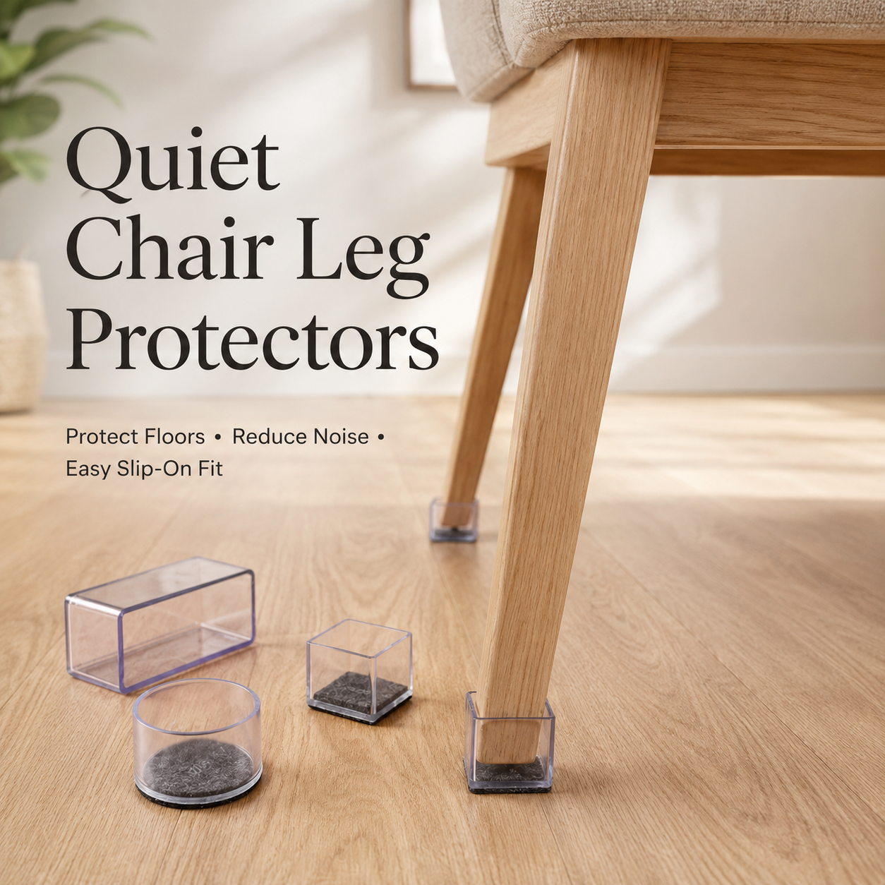 Felt-Bottom Chair Leg Protectors