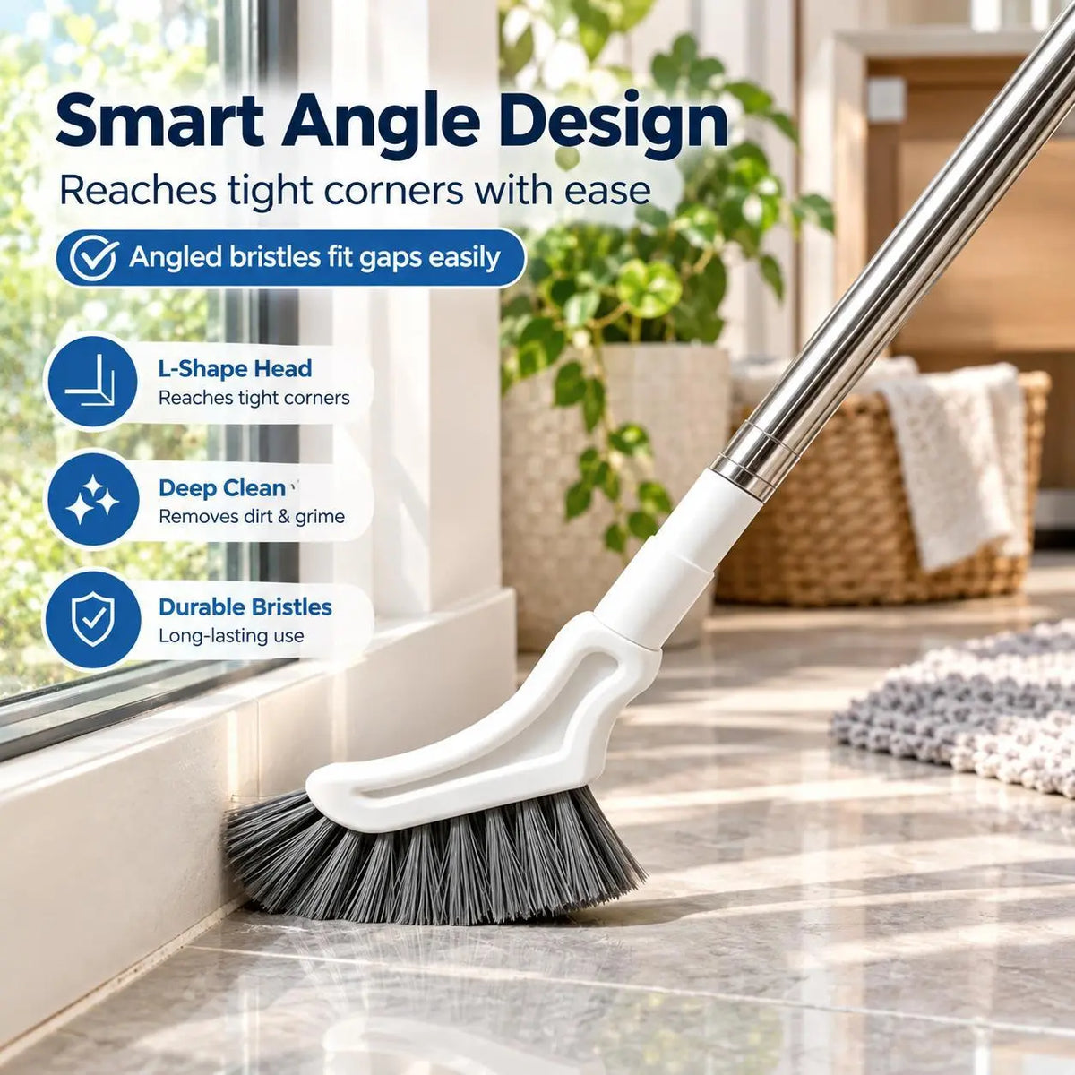 🔥Last Day Buy 3 Get 2 Free🧼 Telescopic Crevice Cleaning Brush