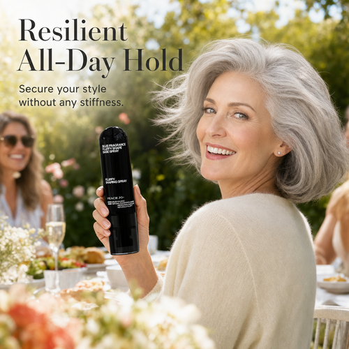 🙋 LAST DAY – BUY 2 GET 2 FREE – $8.24 EACH ✨ Fluffy Hair Shaping Spray, Long-Lasting Fragrance Volumizing Hairspray, All-Day Hold