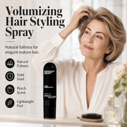 🙋 LAST DAY – BUY 2 GET 2 FREE – $8.24 EACH ✨ Fluffy Hair Shaping Spray, Long-Lasting Fragrance Volumizing Hairspray, All-Day Hold