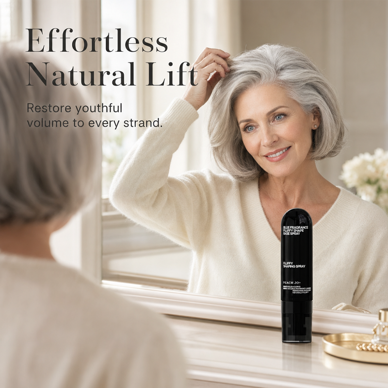 🙋 LAST DAY – BUY 2 GET 2 FREE – $8.24 EACH ✨ Fluffy Hair Shaping Spray, Long-Lasting Fragrance Volumizing Hairspray, All-Day Hold