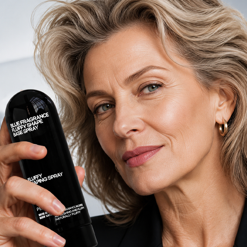 🙋 LAST DAY – BUY 2 GET 2 FREE – $8.24 EACH ✨ Fluffy Hair Shaping Spray, Long-Lasting Fragrance Volumizing Hairspray, All-Day Hold